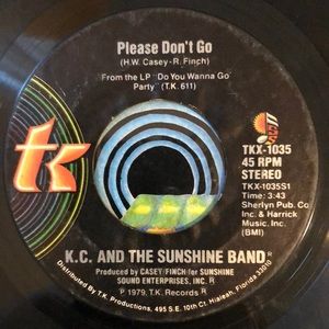 K.C. And The Sunshine Band I Bethcha Didn't Know That Vinyl 45 Record '79